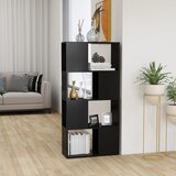 vidaXL Ormarić za knjige / sobna pregrada sivi 60x24x124,5 cm iverica | shoptok.hr