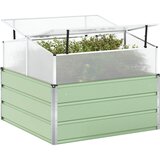  Sadilica Pastelno zelena 100 x 100 x 77 cm Cinkani čelik | Eponuda.com