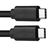 AVACOM kabel TPCC-P10B 2xType-C crni 100cm | shoptok.hr