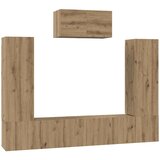  Set TV komoda Zidne 7 pcs Umjetnički hrast Konstruirano drvo | Eponuda.com