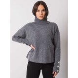 RUE PARIS Sweater-LC-SW-15-2.01-dark gray | Shoptok.si