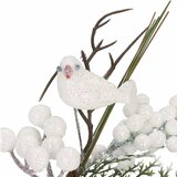  Springos® Božićni ukras smeđa / bijela / zelena | shoptok.hr