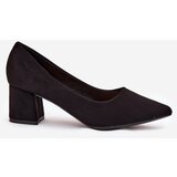 Boto Women's pointed toe pumps on a heel black Merinette | shoptok.hr