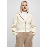 Urban Classics Women's short oversized jacket with zipper whitesand | Shoptok.si