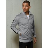 DStreet Bluza męska rozpinana jasnoszara | Shoptok.si