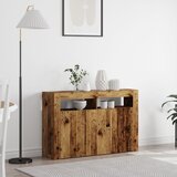 vidaXL Komoda Staro drvo Inženjersko drvo 116 x 30 x 75 cm Komoda Cijene