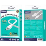 Jellico MICRO USB KABEL ZA HITRO POLNJENJE TELEFONOV IN TABLIČNIH RAČUNALNIKOV 3 1A 1M, (5000334631) Cene