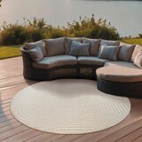 Lesnina XXXL PREPROGA ZA ZUNANJO UPORABO Berlin 200 cm tkano krem barve | Shoptok.si