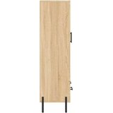  Visoka komoda boja hrasta 69,5 x 31 x 115 cm konstruirano drvo | Eponuda.ba