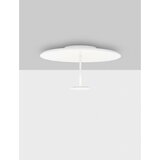 Nova Luce Mat bela jeklena LED zatemnitvena stropna svetilka Nima – | Shoptok.si