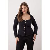 Trendyol Ženska bluza Tbbaw26Af00046, Crna | Eponuda.com