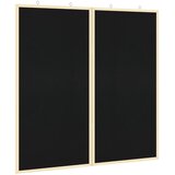  Bilten ploča Crna 80 x 80 x 1.4 cm Masivna borovina | shoptok.hr