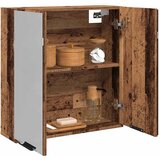 vidaXL Kupaonski ormarić s ogledalom staro drvo 64x20x66,5 cm | shoptok.hr