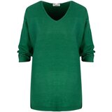 Pri Classic, warm women's V-neck sweater ROSALIA | shoptok.hr