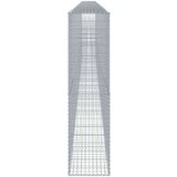 vidaXL Gabionska košara s poklopcem 1100x50x200 cm pocinčano željezo | shoptok.hr