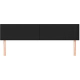 Uzglavlja 2 kom crna 90x5x78/88 cm od umjetne kože | shoptok.hr