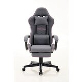 Eplaygame Gejmerska stolica HC-4095 FABRIC PG sivo roza štof | ePonuda.com