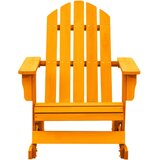 Furnova Vrtni gugalni stol Adirondack trden les jelke oranžen, (22012605) | Shoptok.si