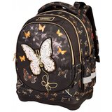 Target Ergonomski šolski nahrbtnik Superlight Petit Gold Butterfly Cene