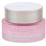 Clarins Multi-Active dnevna krema proti gubam za suho kožo 50 ml za ženske | Shoptok.si