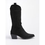 La Modeuse Mestni škornji 76669_P181628 Črna | Shoptok.si