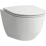 Laufen H8669570000001 pro viseča brezrobna wc školjka z wc desko s počasnim zapiranjem Cene