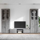  Set TV komoda FLORIN 3 kom. Siva Sonoma Konstruirano drvo | shoptok.hr