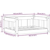  Krevet za psa s pohranom Vosak smeđa 65 5 x 50 5 x 28 cm | shoptok.hr
