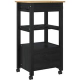  Kuhinjski kolica MONZA Crna 48 x 40 x 88,5 cm | Eponuda.com