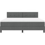 Krevet s opruga kutije Tamno siva 180 x 200 cm tkanina | shoptok.hr