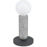 Eglo Giaconecchia stolna lampa E27, 17,5 cm, terazzo siva/antracit, 39835 | shoptok.hr