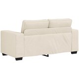 SOFA 2 pcs Bež 221 x 80 x 82 cm Platnasta tkanina | shoptok.hr