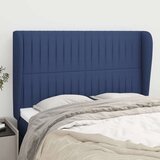  Uzglavlje s ušima plavi 147x23x118/128 cm od tkanine Cijene