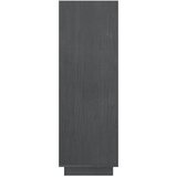 Ormarić za knjige / pregrada sivi 80x35x103 cm od borovine | Eponuda.ba