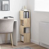  Kotna omarica Bela 25,5x25x102cm Konstruiran les, (5000092372) | Shoptok.si