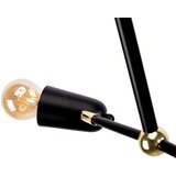 Toolight Stropni luster APP1708-4CP BLACK + GOLD | shoptok.hr