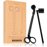 Paddywax Accesories Wick Trimmer & Candle Snuffer - Matte Black darilni set Cene