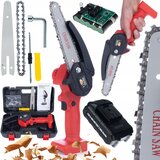Rosfix Akumulatorska žaga Red Pirania RP21V z verigami in vodili 4'' in 6'' + Akumulator 2,0 Ah, (21739292) | Shoptok.si