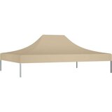  Krov za šator za zabave 4 x 3 m bež 270 g/m² | shoptok.hr