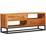 TV ormar Prirodna 110 x 30 x 44 cm Čvrsto drvo akacije | Eponuda.com