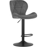  Tabure od baršuna WEST - siva | shoptok.hr