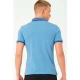 Dewberry T8586 MEN'S POLO NECK T-SHIRT-INDIGO-2 | Eponuda.ba