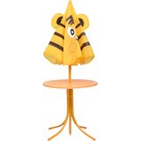  3-dijelni dječji vrtni bistro set sa suncobranom žuti | shoptok.hr