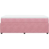 Box spring krevet s madracem ružičasti 90x190 cm baršunasti | shoptok.hr