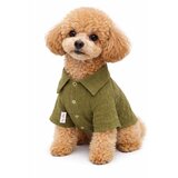 Paws &amp; Whiskers Muslin Košulja - Maslinasta Cene