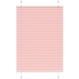 vidaXL Plisirana žaluzija Roza 100x150 cm Širina tkanine 99,4 cm | Shoptok.si