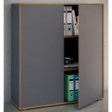 P & B ARHIVSKA OMARA antracit, medeni hrast | Shoptok.si