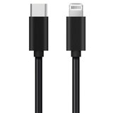  Usb data kabal pd za iphone type c na lightning 3a crni 1m ( U1955 ) Cene
