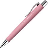 Olovka kemijska gumirana poly ball xb faber castell 241127 pastelno roza Cene