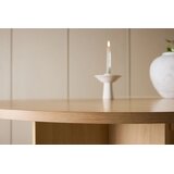 Venture Home okrugli rastezljivi blagovaonski stol Strada ⌀120 cm, izbijeljena (whitewash) | shoptok.hr